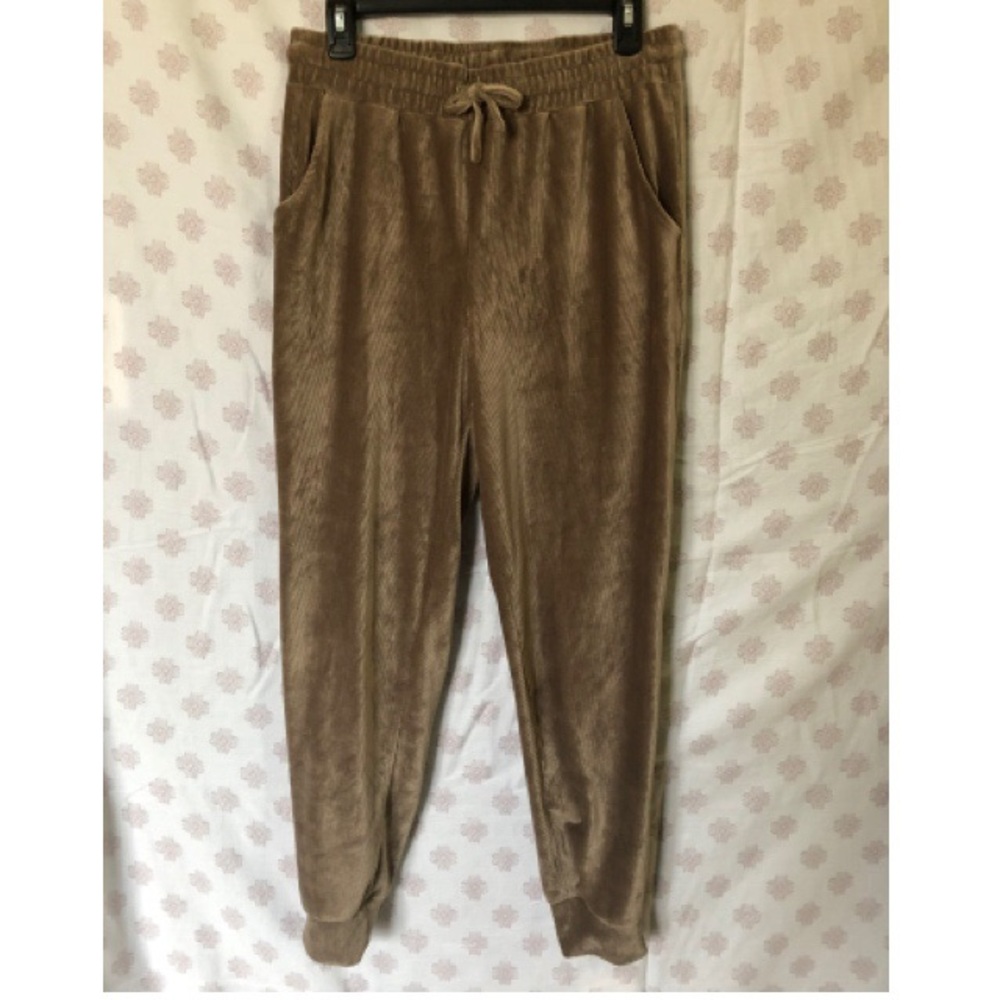 Brown joggers